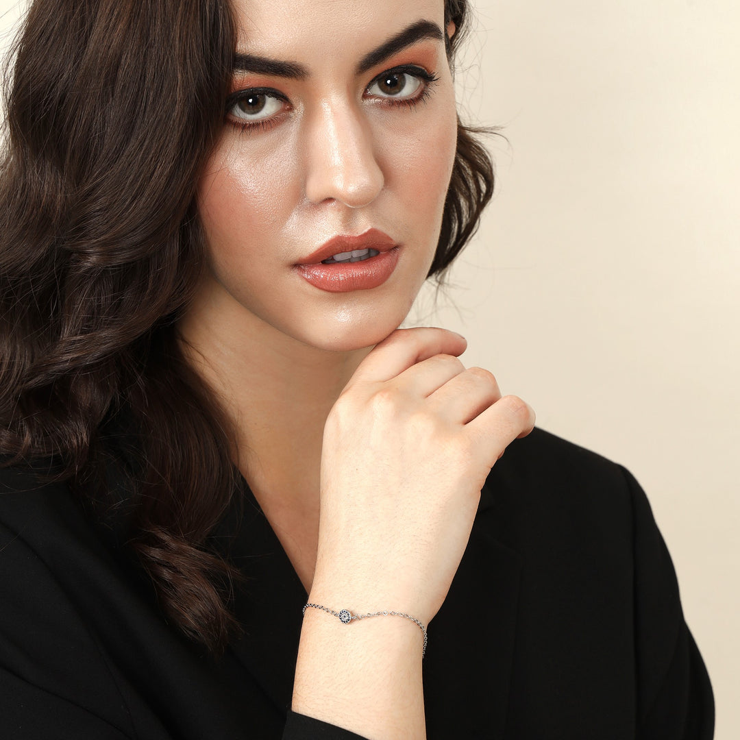 Bluestone Evil Eye Bracelet