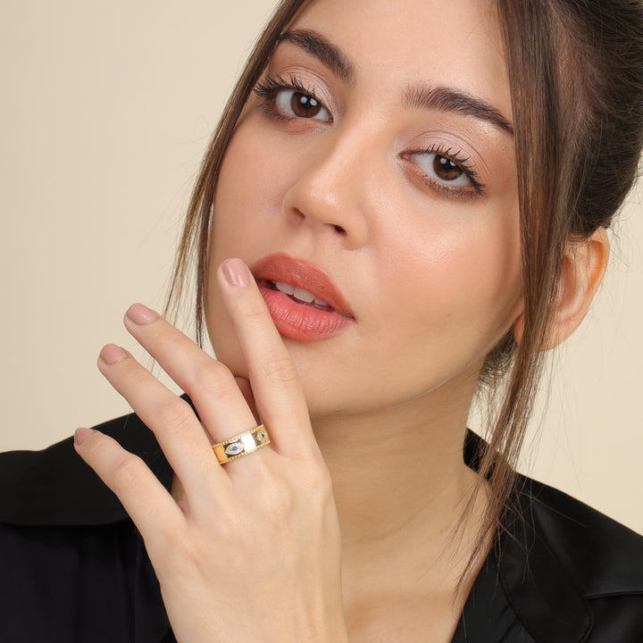 Evil Eye Band Ring