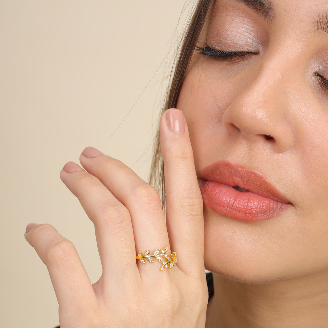 Leafy Affair Ring