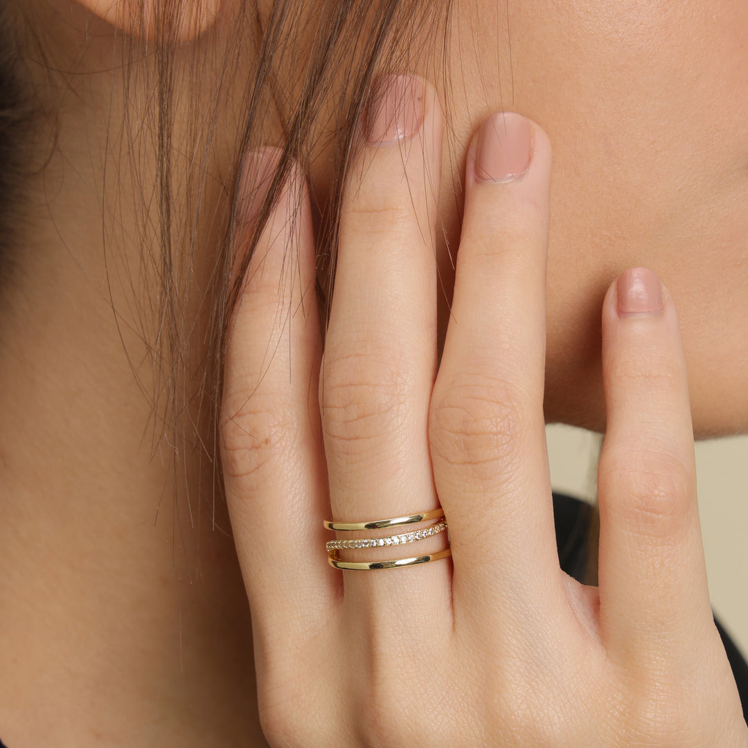 Starry Z Ring