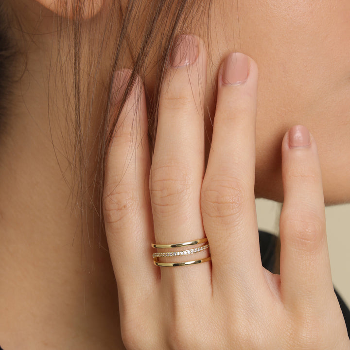 Starry Z Ring