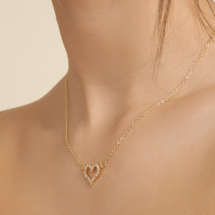 Embellished Heart Pendant