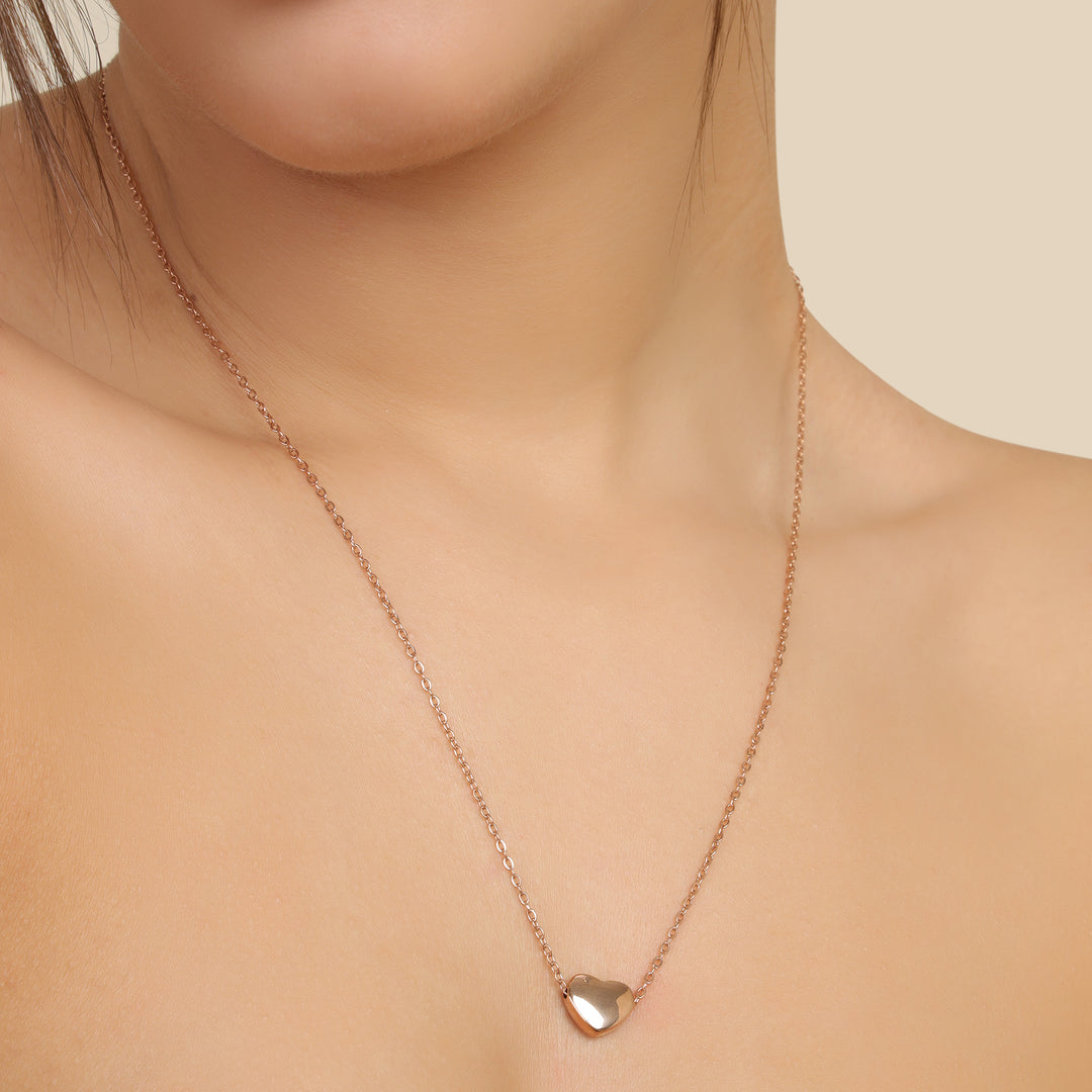 Rose Heart Pendant