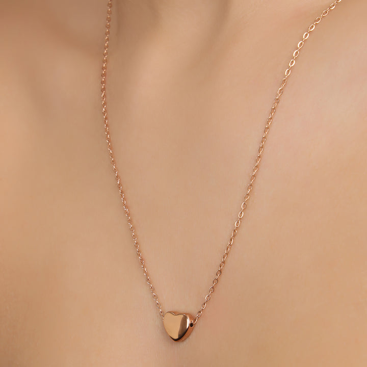 Rose Heart Pendant