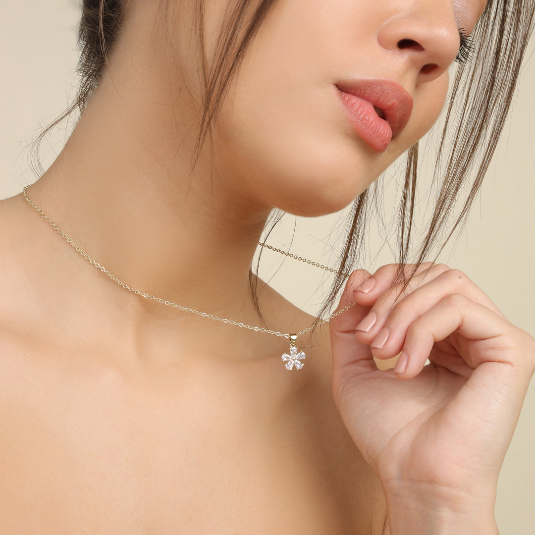 Crystal Blossom Pendant