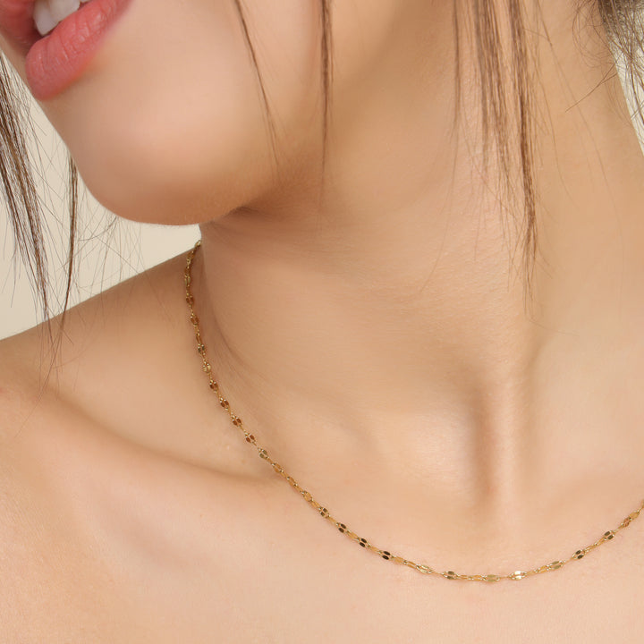 Sequin Chain Necklace