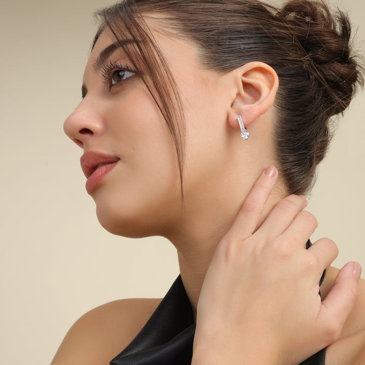 D-Drop Earrings