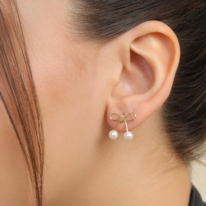 Cherry Drop Studs