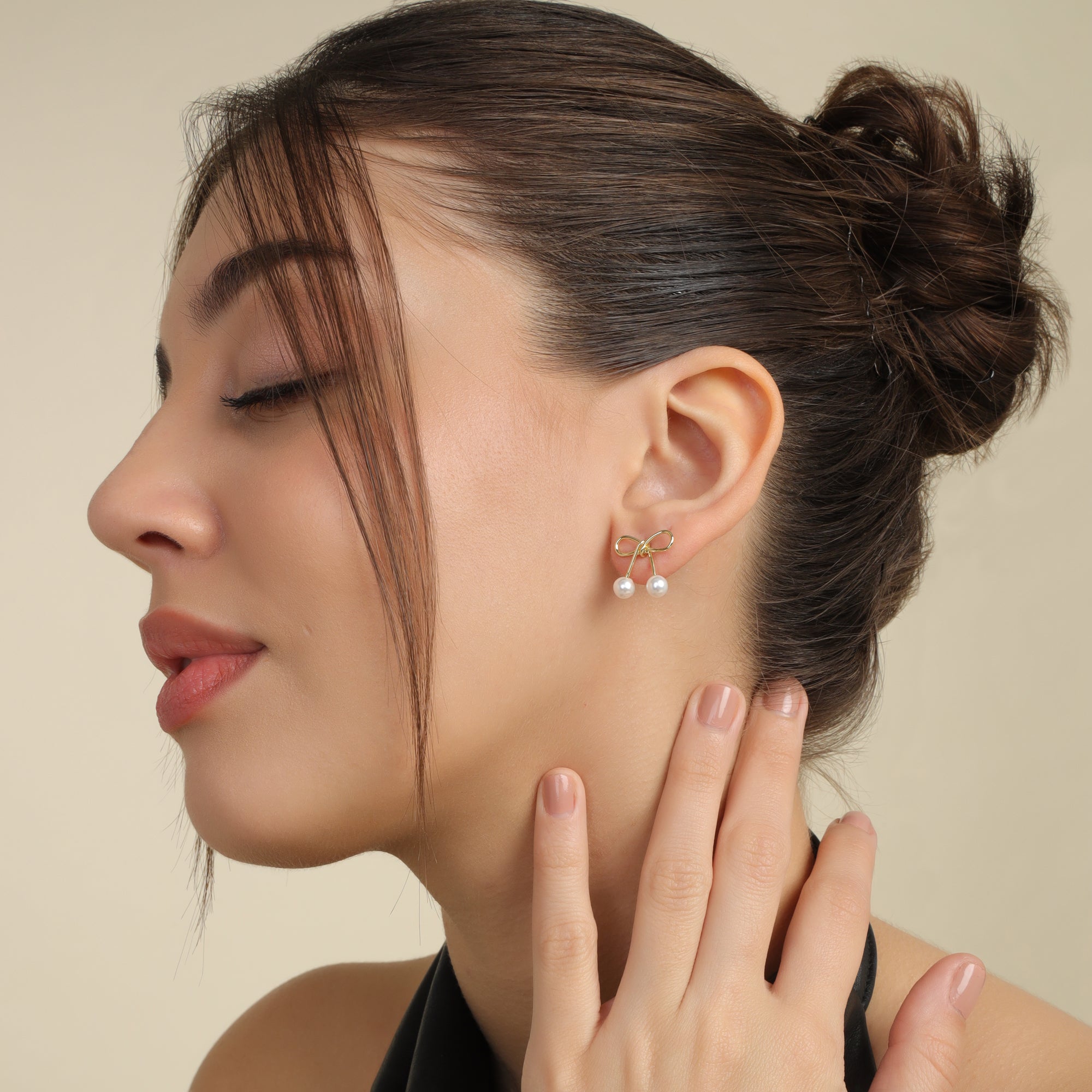 Cherry Drop Studs