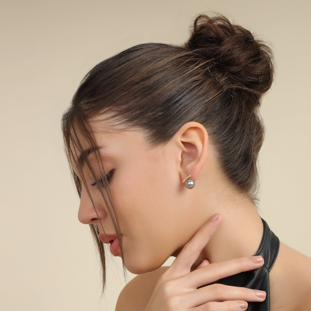 Metallic Sphere Studs