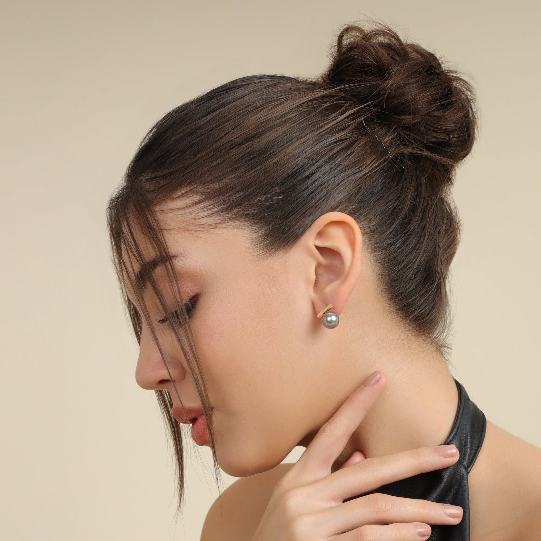 Metallic Sphere Studs