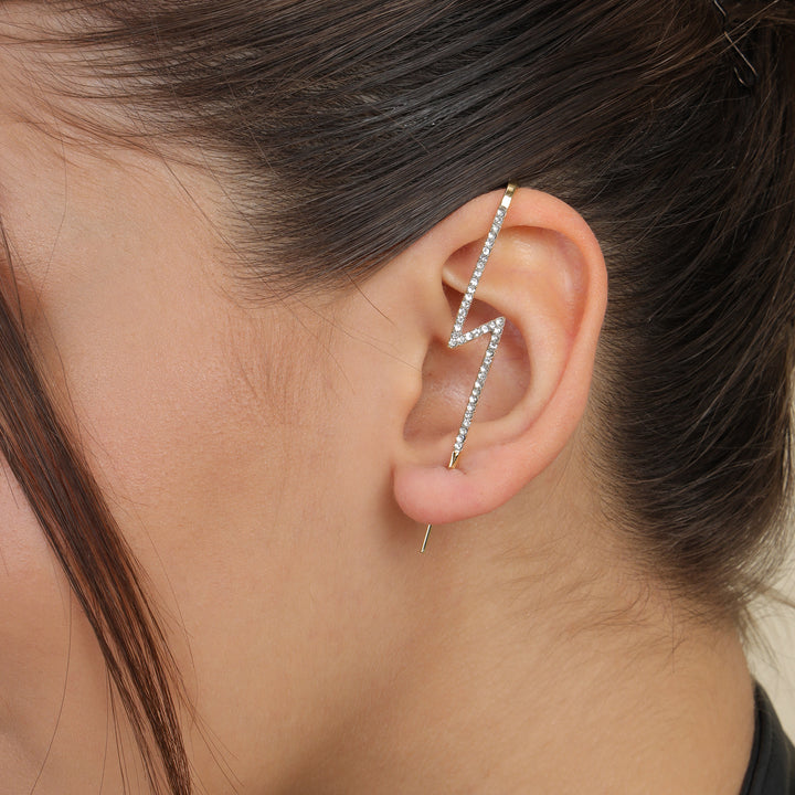Crawler Hook Earrings - Silverse