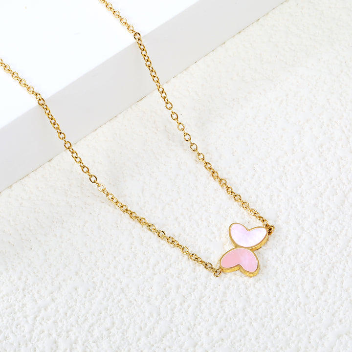 Blush Flutter Necklace