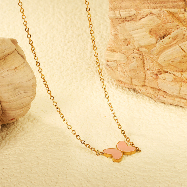 Blush Flutter Necklace
