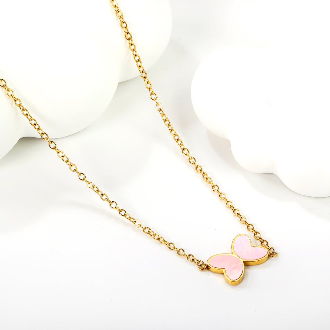 Blush Flutter Necklace