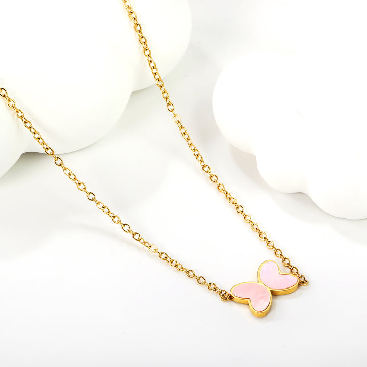 Blush Flutter Necklace