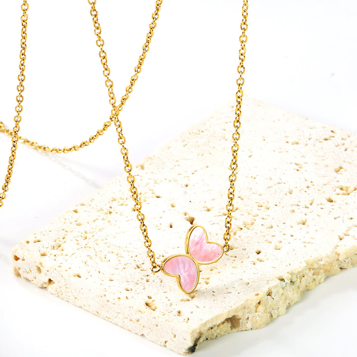 Blush Flutter Necklace