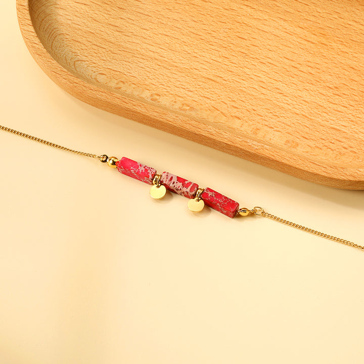 Ruby Trail Anklet