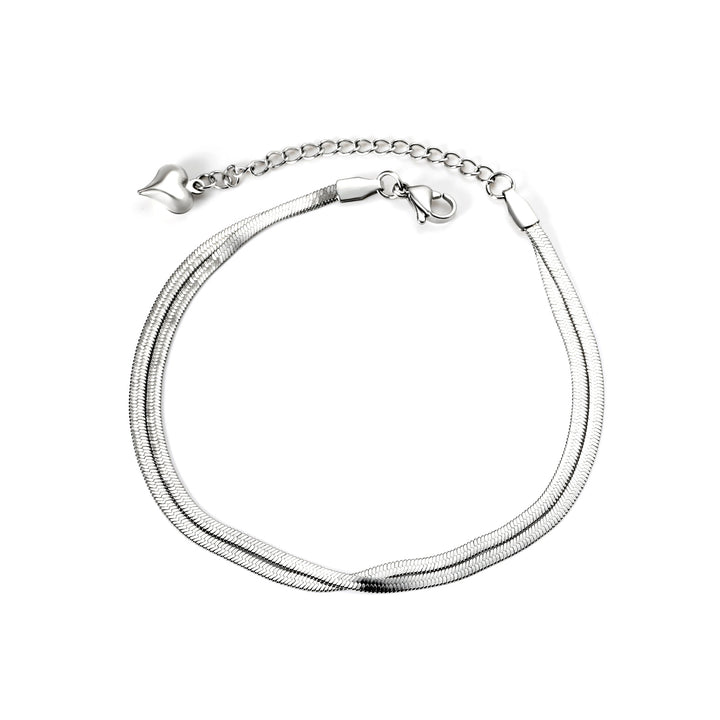 Dual Snake Chain Anklet
