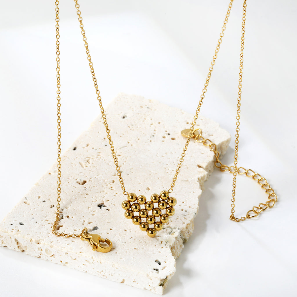 Bubble Heart Pendant