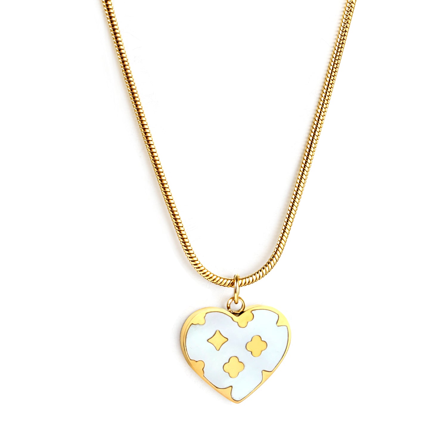 Cheesy Heart Pendant