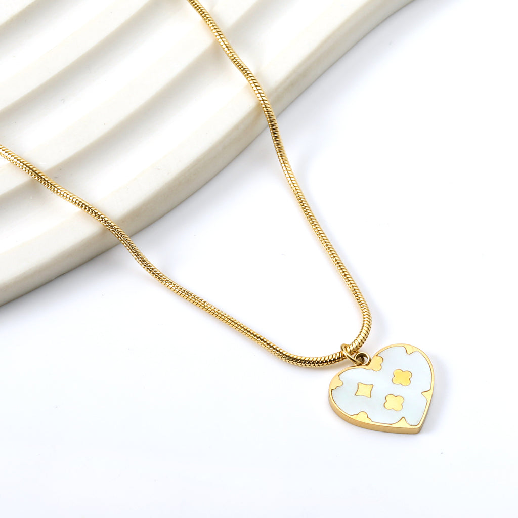 Cheesy Heart Pendant