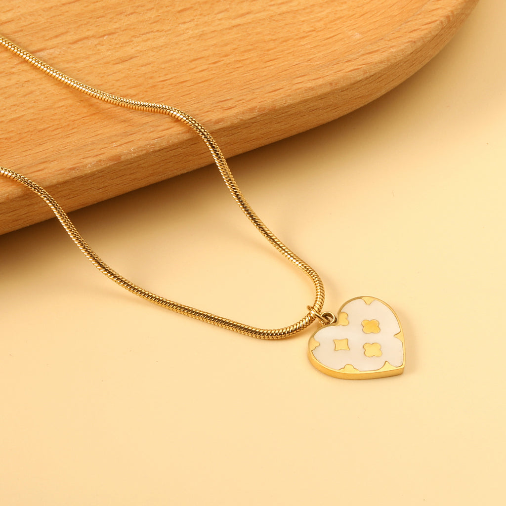Cheesy Heart Pendant