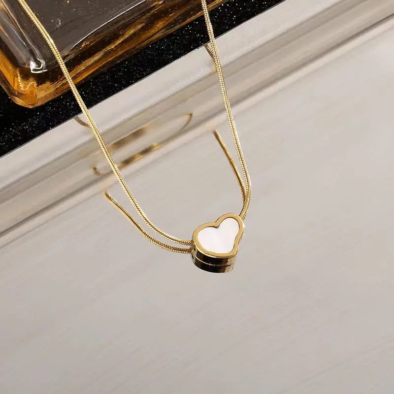 Ivory Heart Pendant