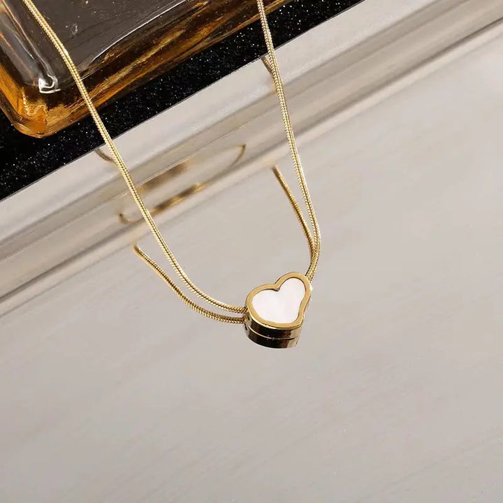 Ivory Heart Pendant