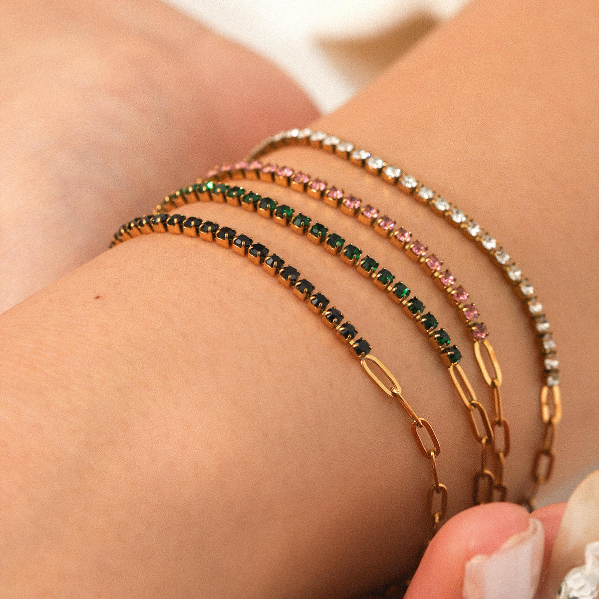 Tennis Link Bracelet