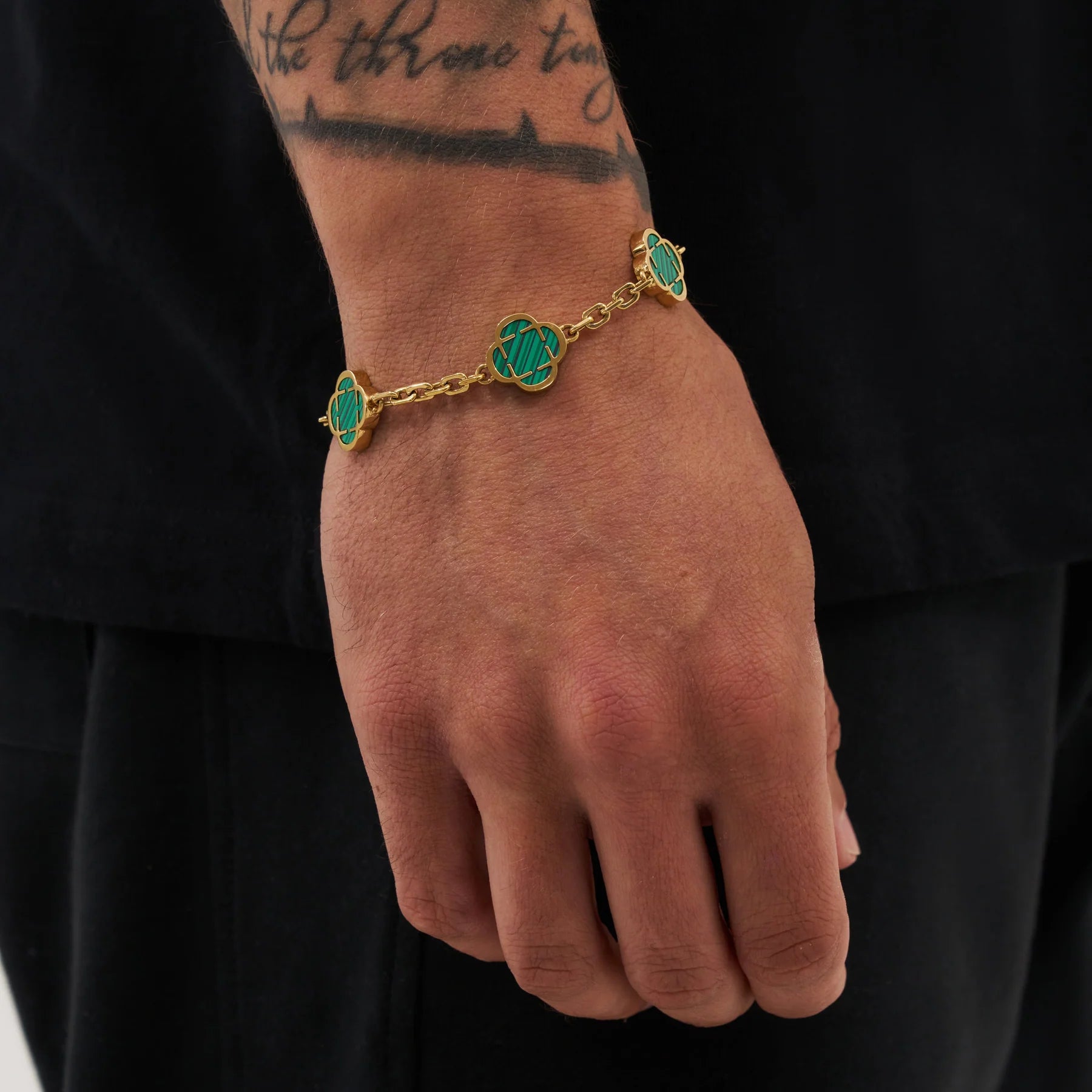 GREEN CLOVER LUXE BRACELET