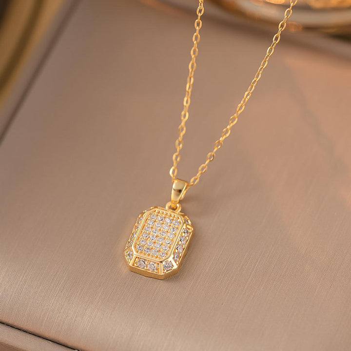 Embellished Prism Pendant