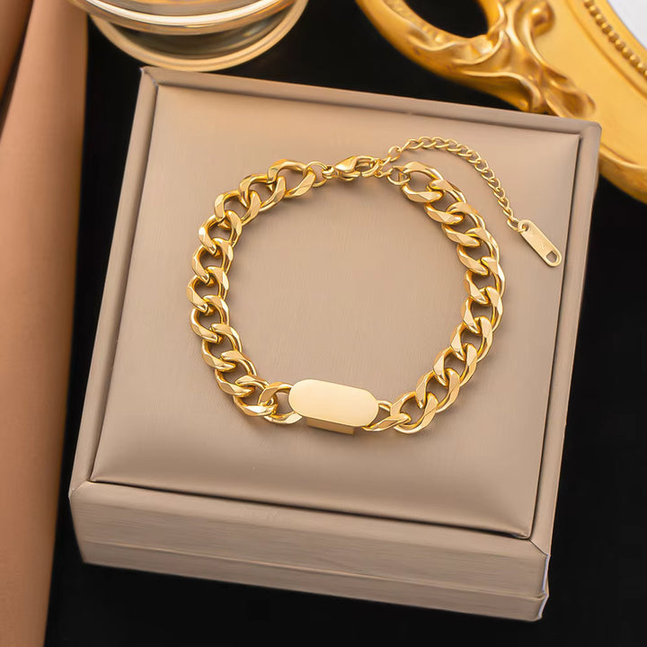 Statement Link Bracelet