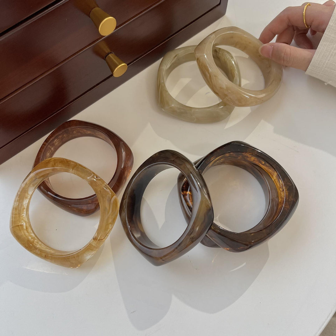 Resin Roots Bangle