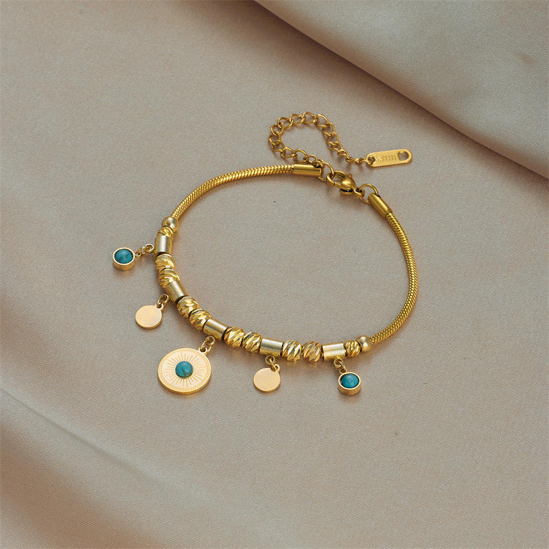 Turquoise Charms Bracelet