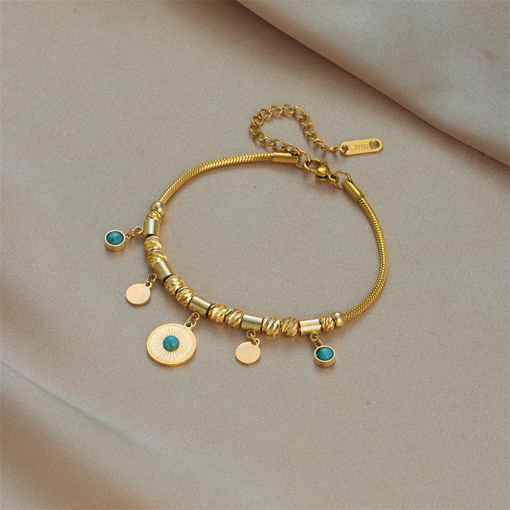 Turquoise Charms Bracelet