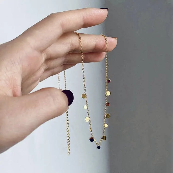 Golden Drops Necklace