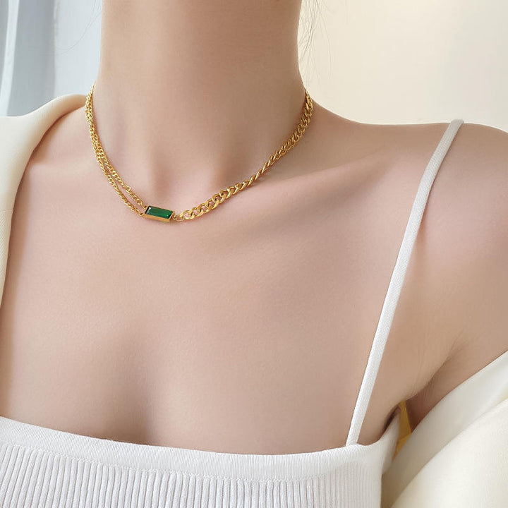 Jade Luxe Choker Necklace