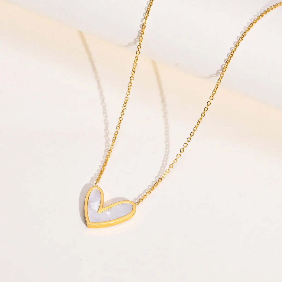 Asymmetric Heart Pendant