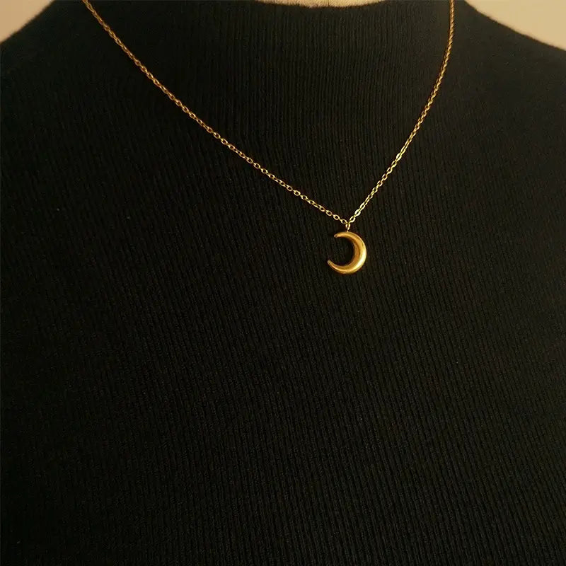 Golden Moon Pendant
