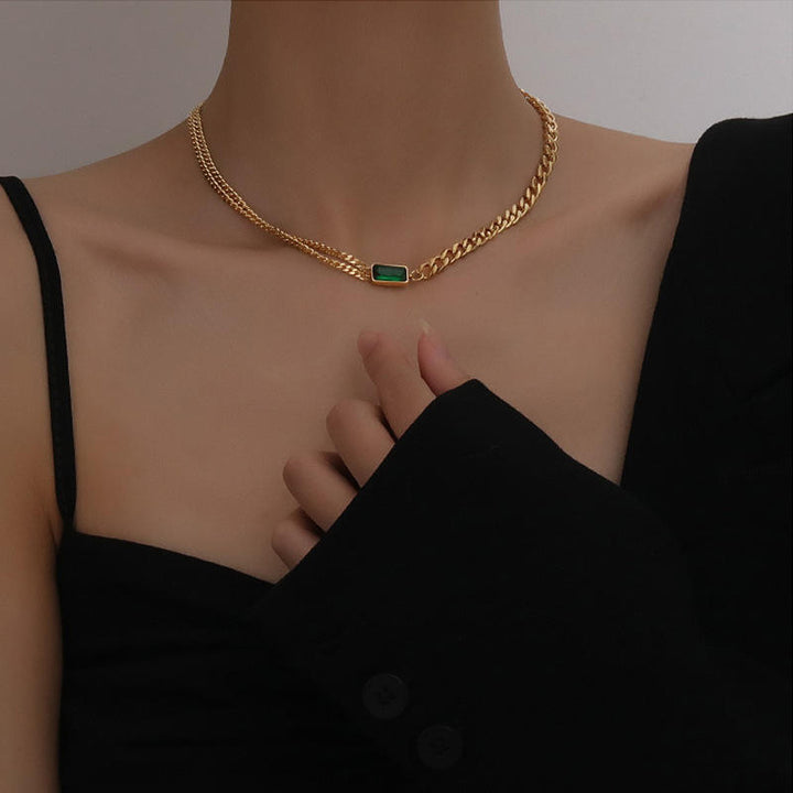 Jade Luxe Choker Necklace