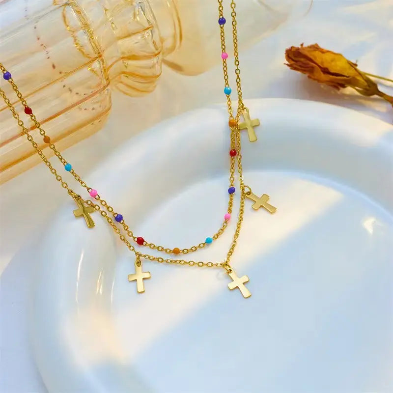 Rainbow Cross Duo
