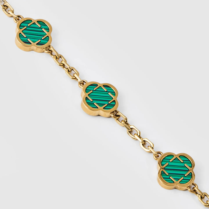GREEN CLOVER LUXE BRACELET