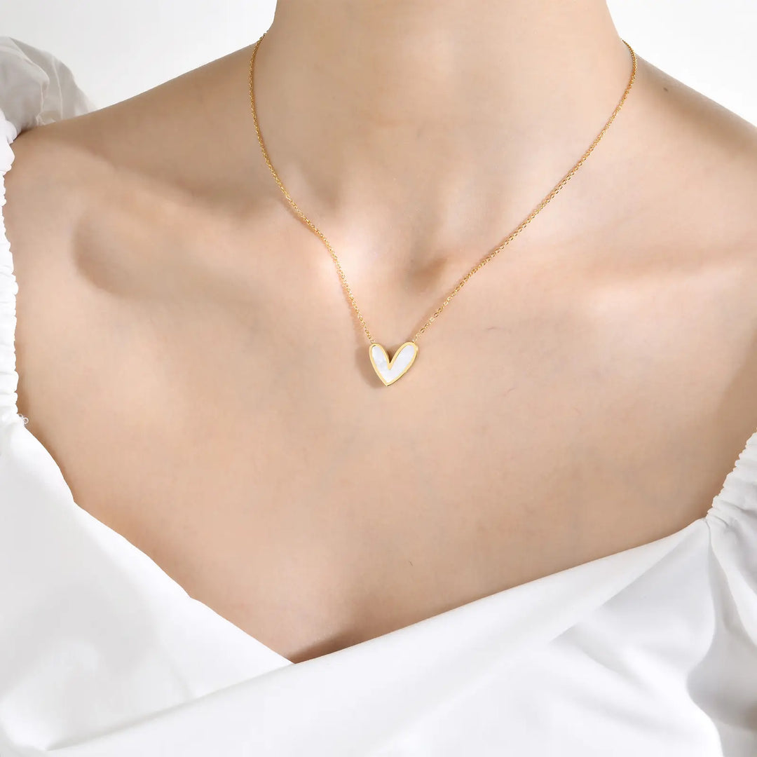 Asymmetric Heart Pendant