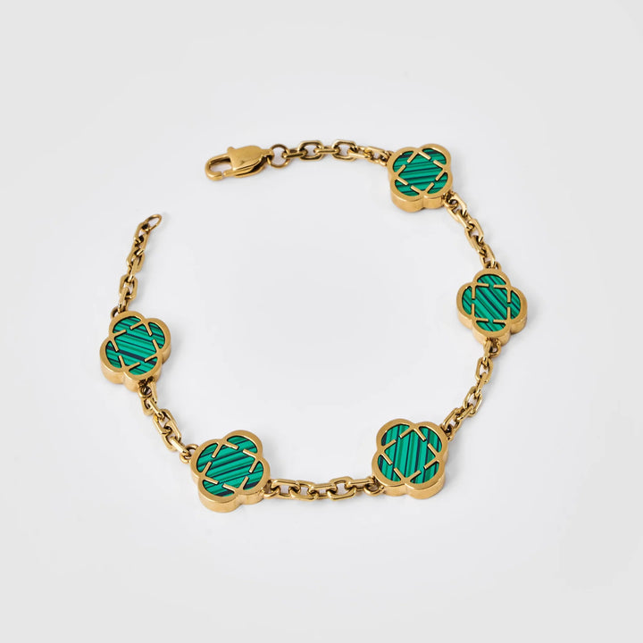 GREEN CLOVER LUXE BRACELET