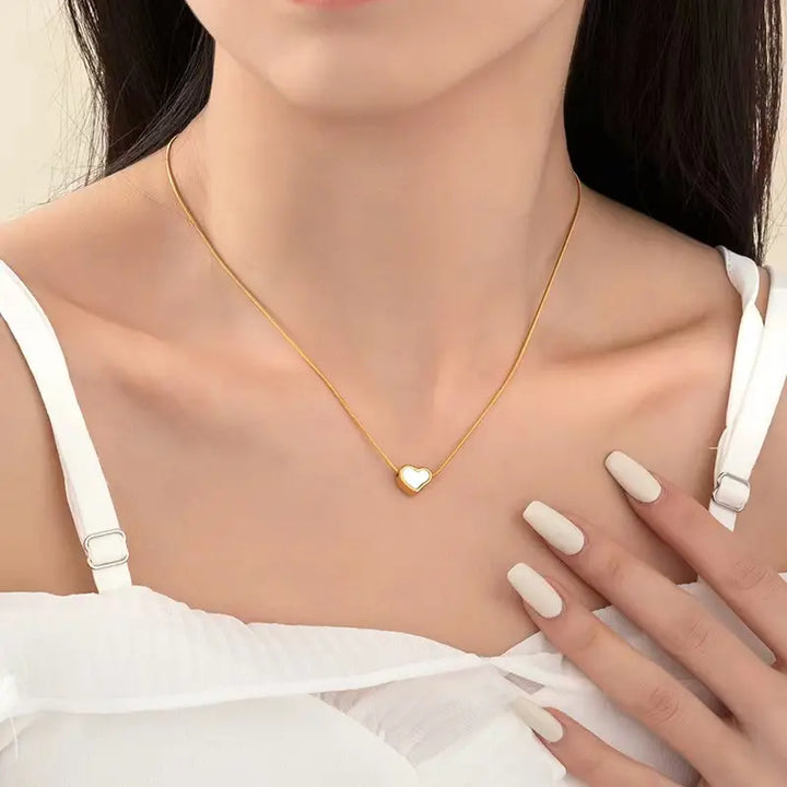 Ivory Heart Pendant