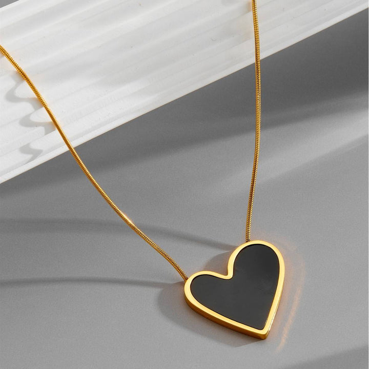 Asymmetric Black Pendant