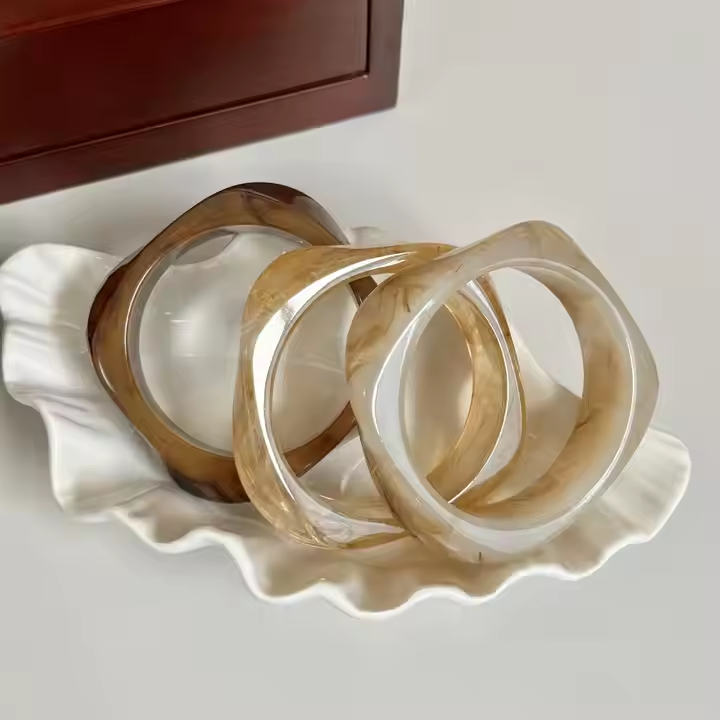 Resin Roots Bangle