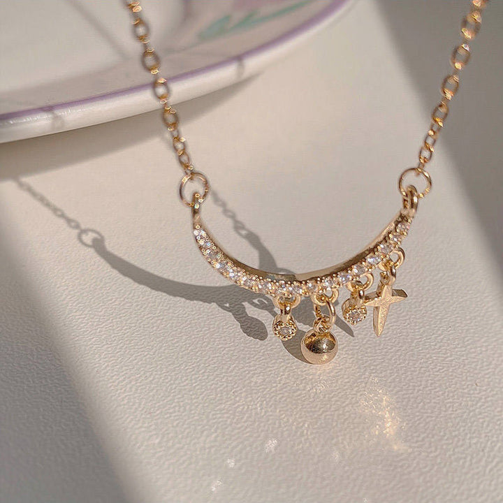 Crescent Charm Necklace