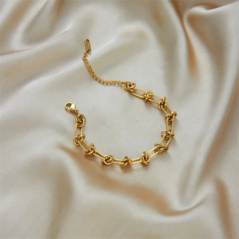 Golden Knot Bracelet
